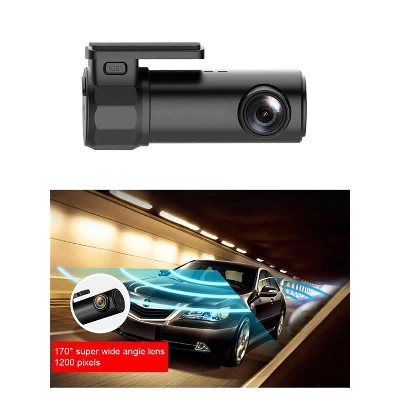 WiFi Dash Cam — 360° Rotation + App Control