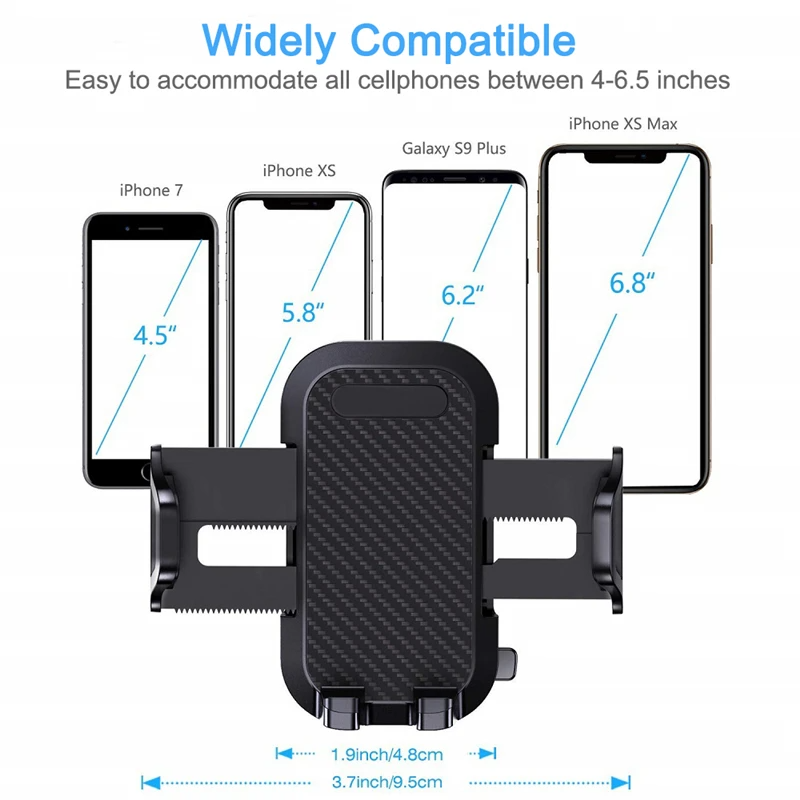 360° Suction Phone Mount — Windshield/Dash