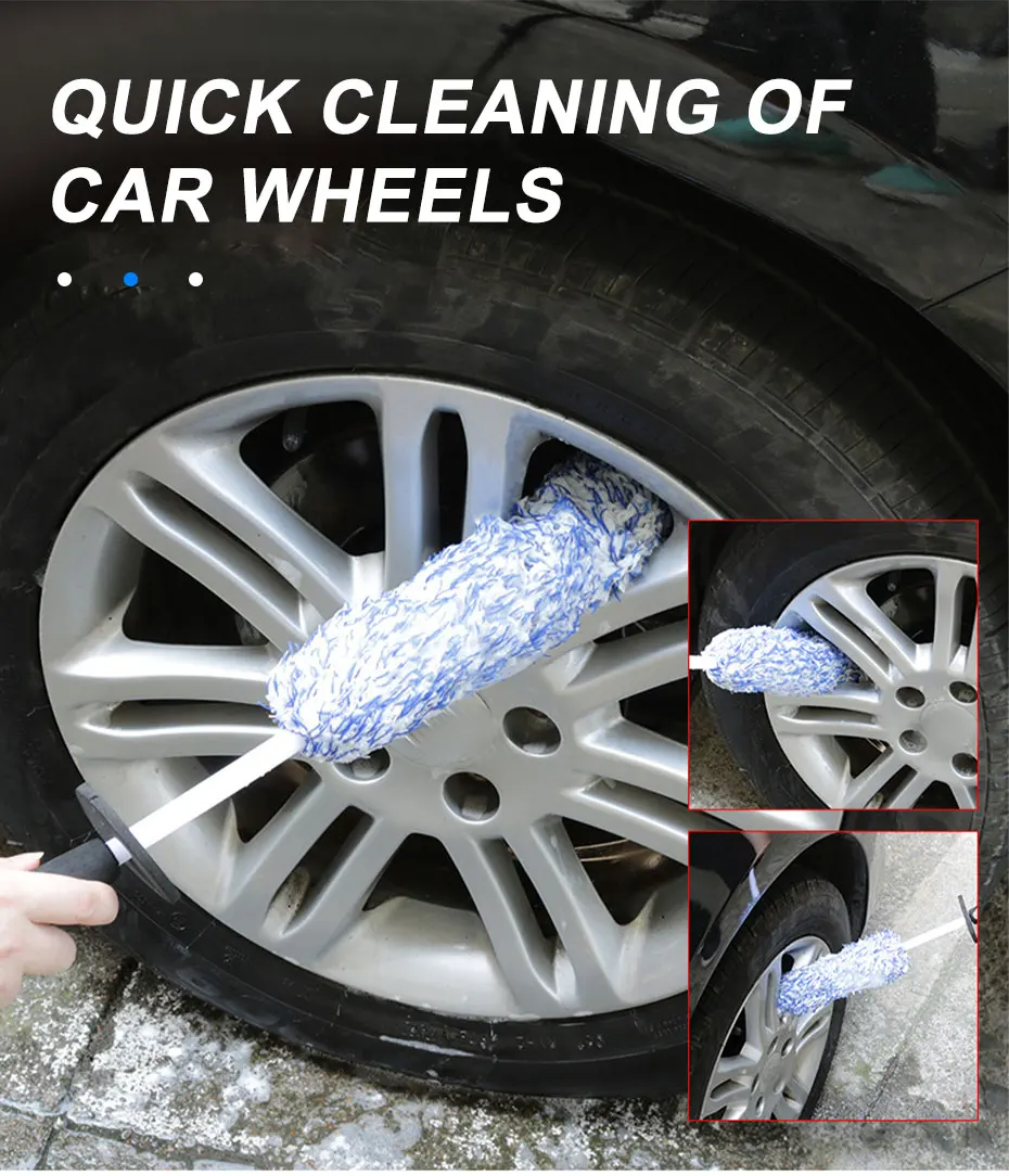 Soft-Bristle Wheel & Barrel Brush