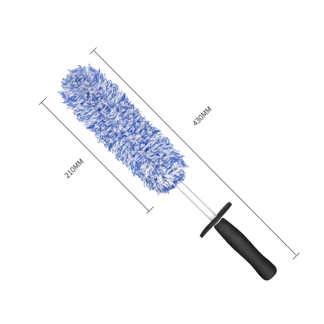 Soft-Bristle Wheel & Barrel Brush