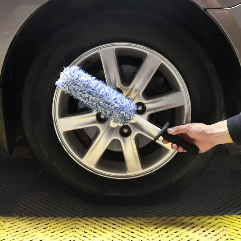 Soft-Bristle Wheel & Barrel Brush