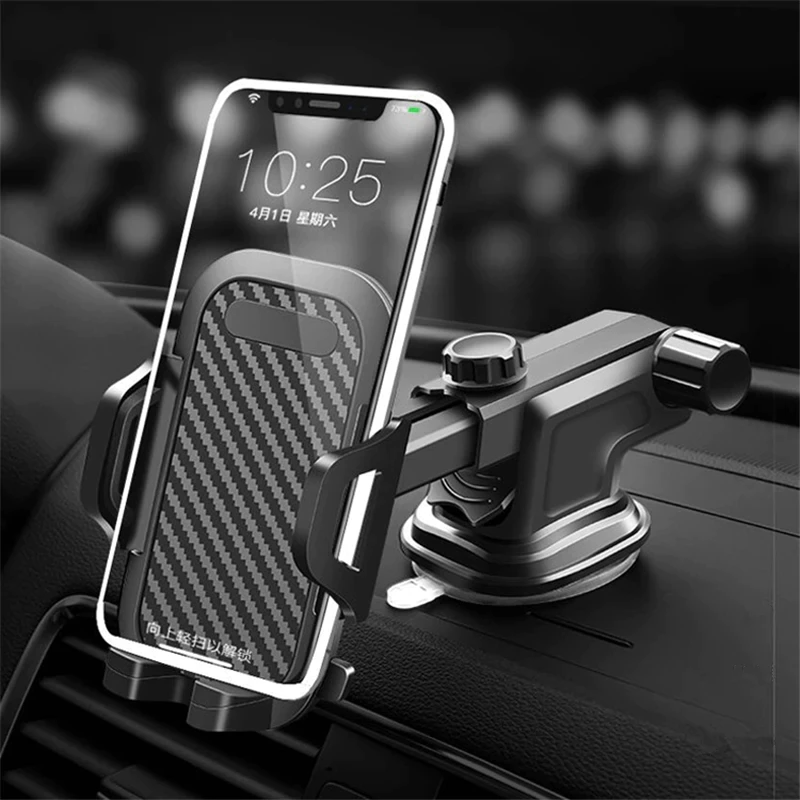 360° Suction Phone Mount — Windshield/Dash