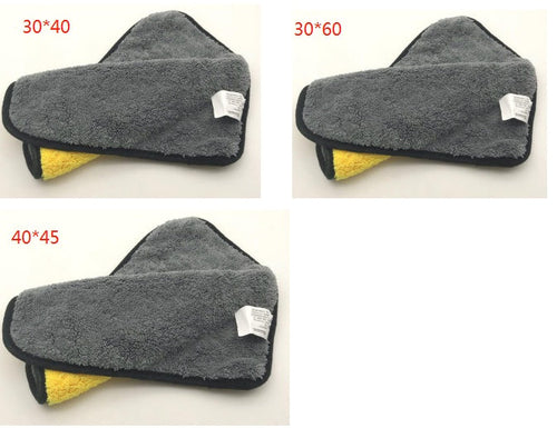Dual-Side Wash Towels — Scratch-Free Microfiber