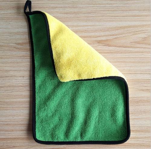Dual-Side Wash Towels — Scratch-Free Microfiber