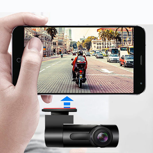 WiFi Dash Cam — 360° Rotation + App Control