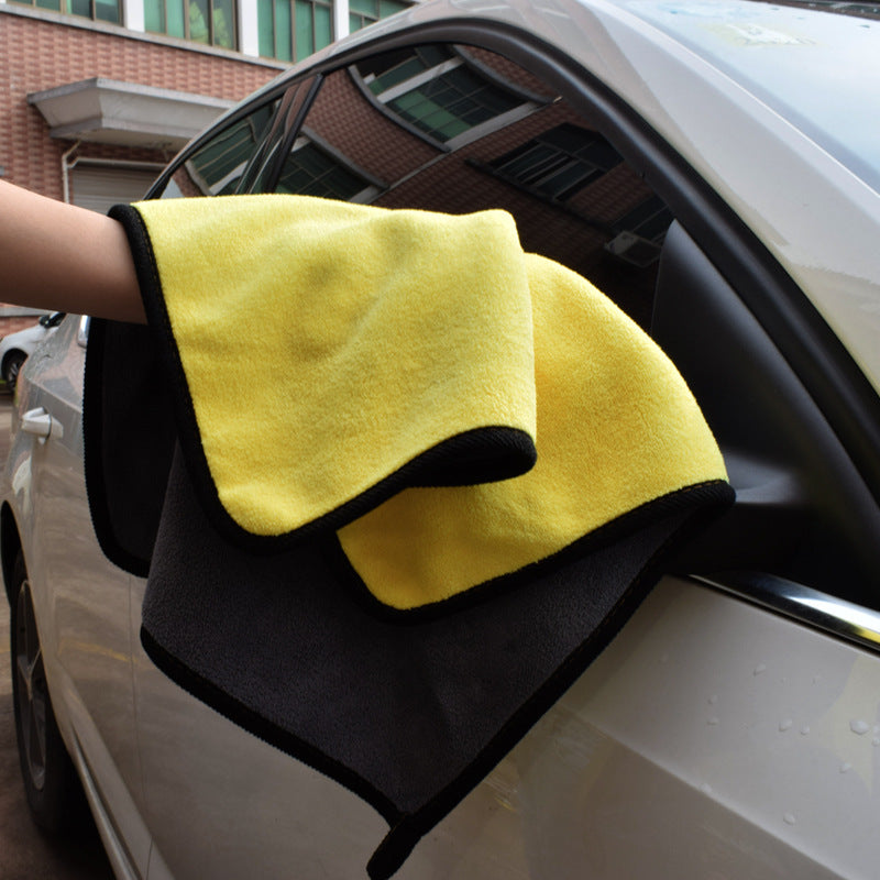 Dual-Side Wash Towels — Scratch-Free Microfiber