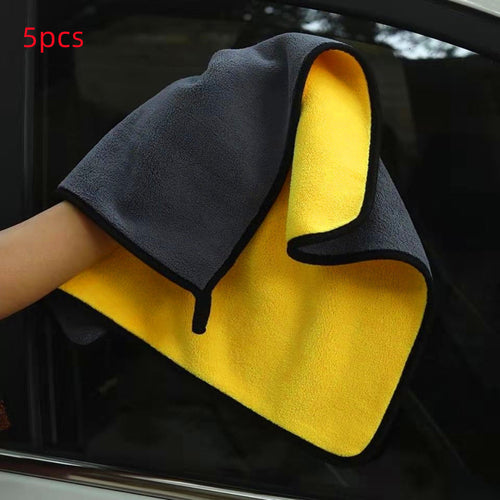 Dual-Side Wash Towels — Scratch-Free Microfiber